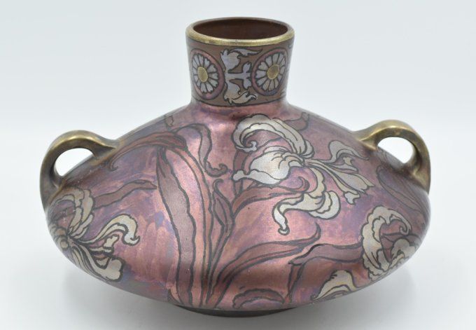 Boch Frères la Louvière – Vase Art Nouveau