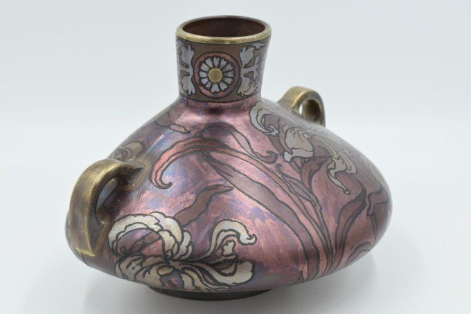 Boch Frères la Louvière – Vase Art Nouveau