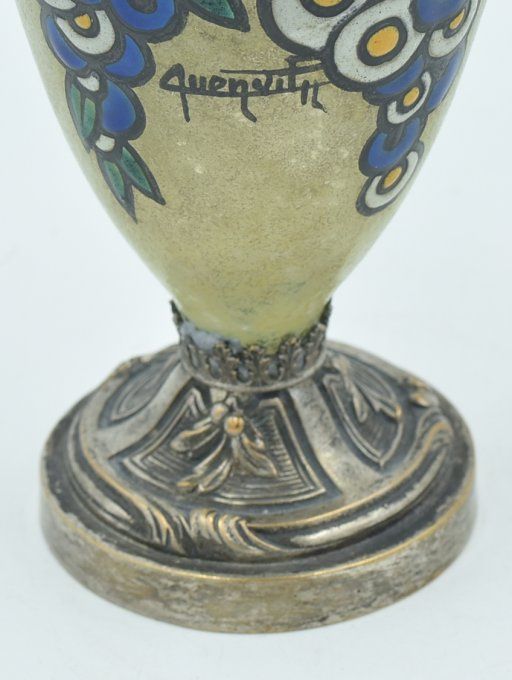 Henri Quenvil – Vase amphore Art Déco