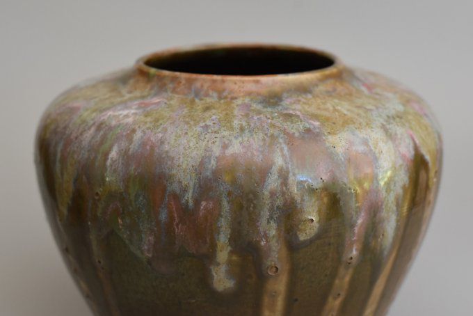 Ligers, vase grès flammés 