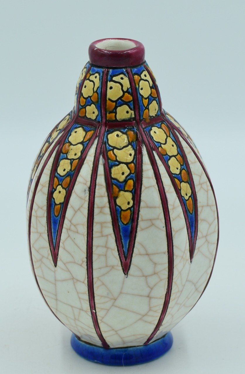 Longwy – Vase ovoïde Art Déco