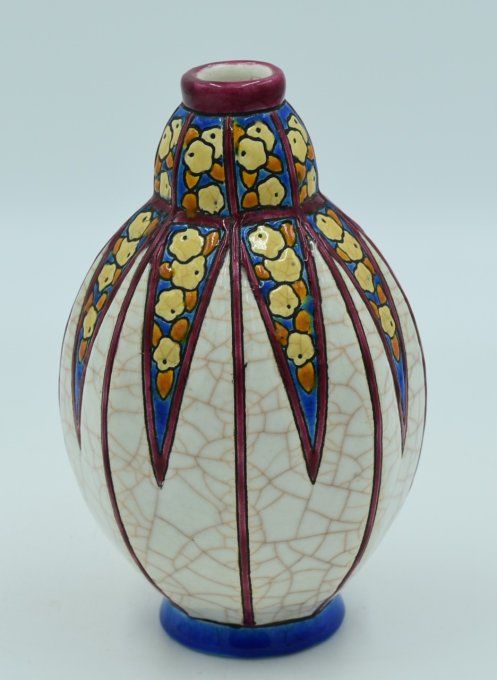 Longwy – Vase ovoïde Art Déco