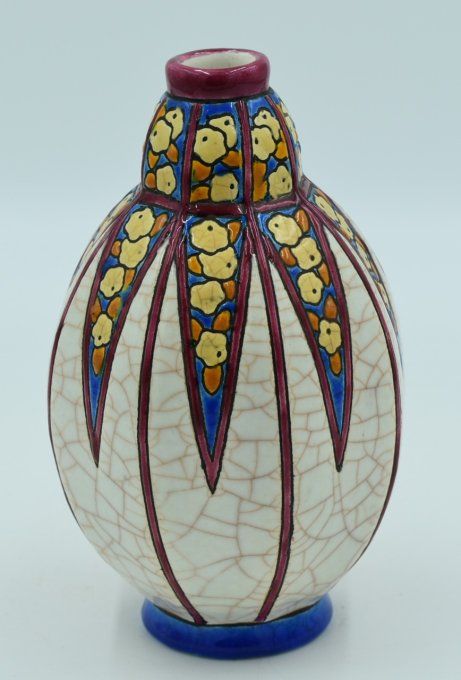 Longwy – Vase ovoïde Art Déco