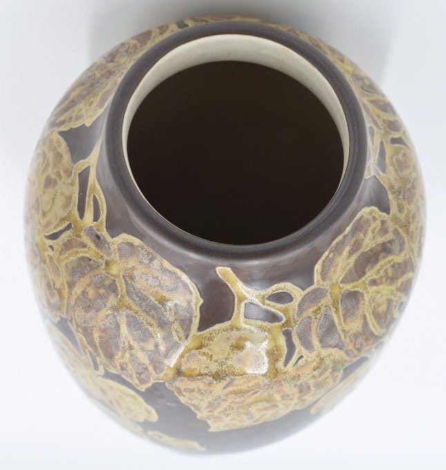 Charles Catteau – Vase ovoïde Art Déco