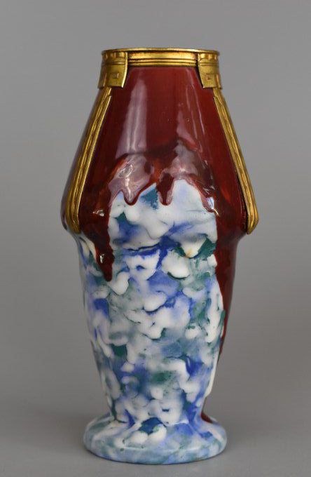 D’Argyl, vase conique Art Déco 