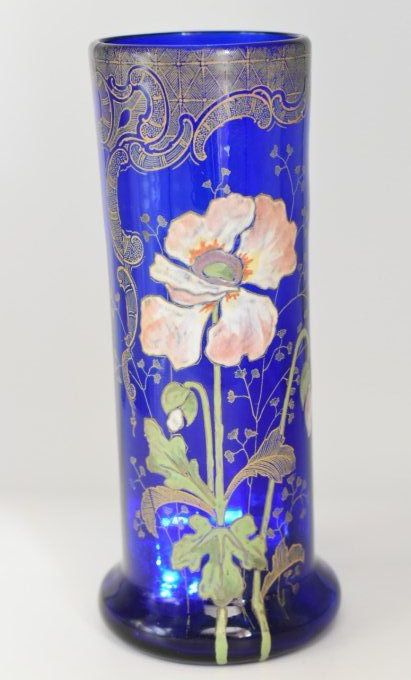  Legras – Vase  Nancy - Bleu