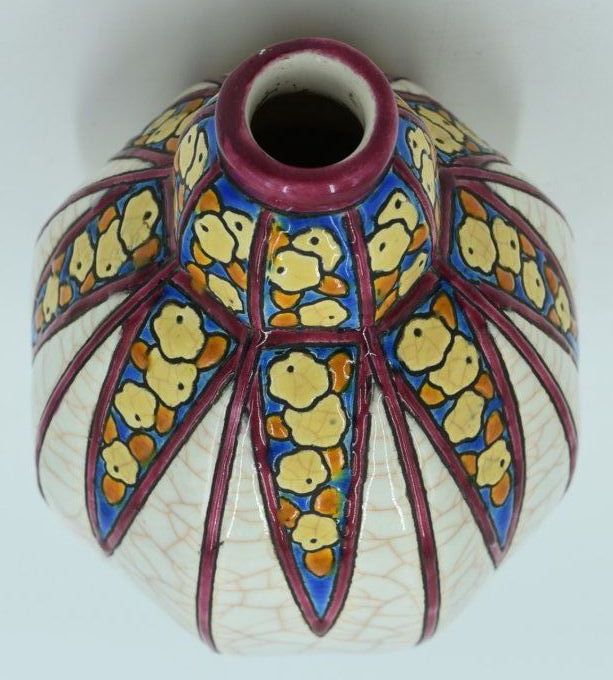 Longwy – Vase ovoïde Art Déco