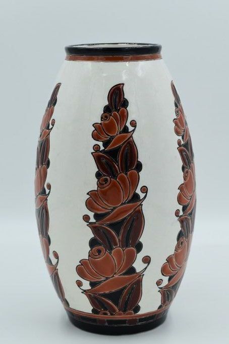 Charles Catteau – Grand vase ovoïde 