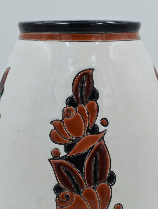 Charles Catteau – Grand vase ovoïde 