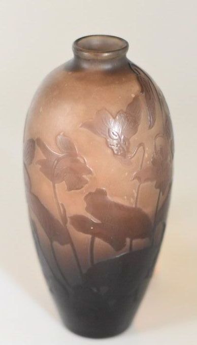 D’Argental – Vase ovoïde 