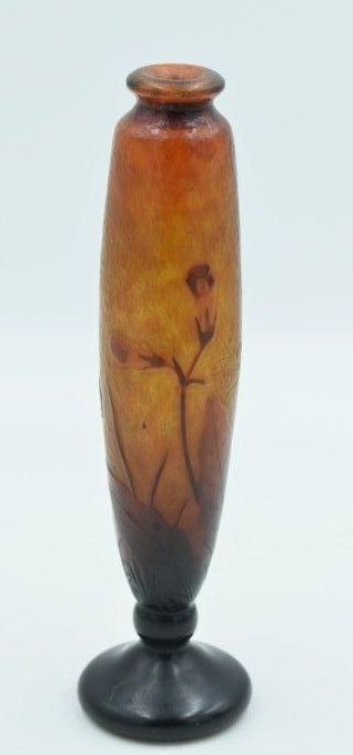 Daum – Vase soliflore à pense