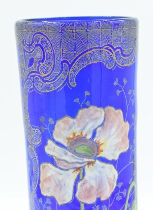  Legras – Vase  Nancy - Bleu